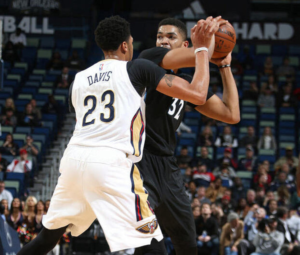  唐斯35+15森林狼撕破篮网防线  